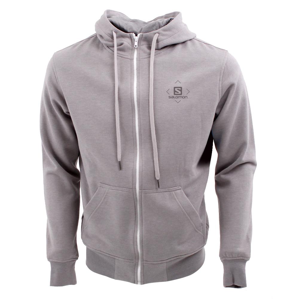 Salomon Sweatshirts Herre Grå - SHIFTED ZIP THRU M (ACFKN-3786)
